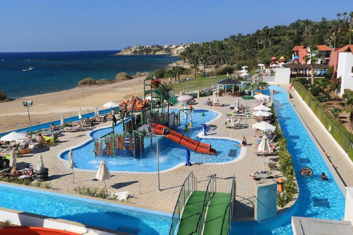 Aqua Sol Water Park Resort Paphos Exterior photo